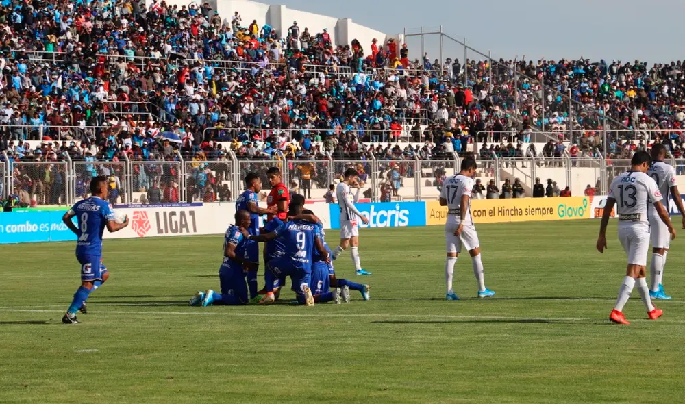 Ojeda puso el empate transitorio para Binacional. (Créditos: Liga 1) Ojeda puso el empate transitorio para Binacional. (Créditos: Liga 1)