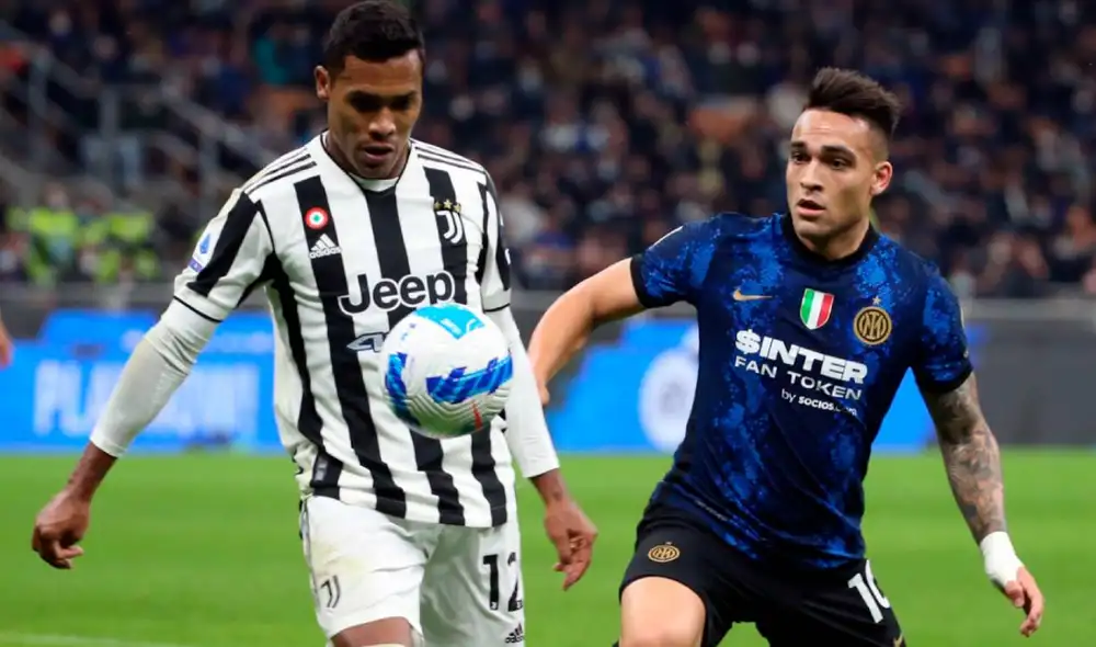 Juventus (campeón Copa Italia) y el Inter (campeón Serie A) definen al ganador de la Supercopa de Italia. Foto: EFE