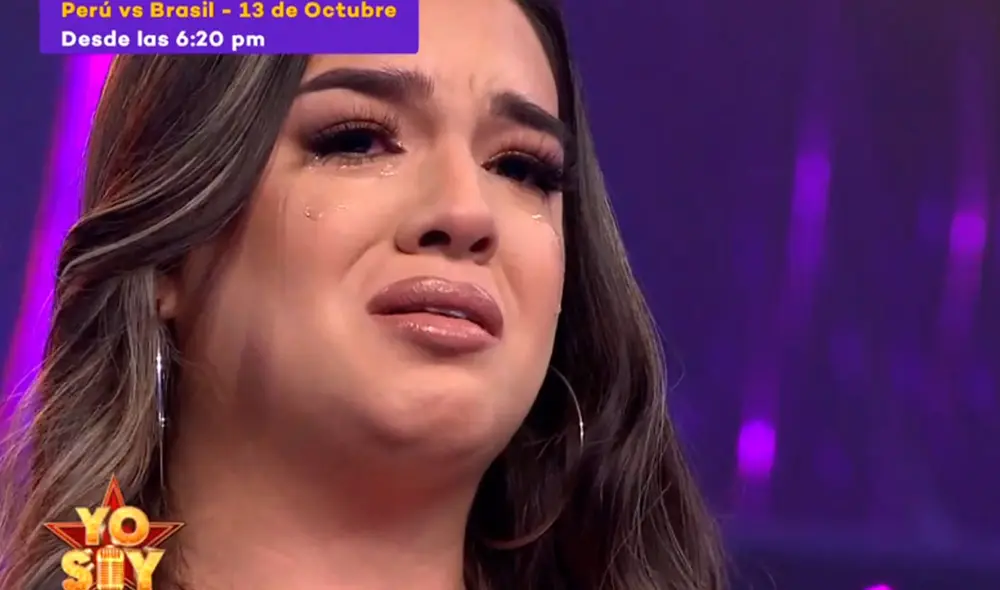La imitadora de Demi Lovato lloró tras presentación en Yo soy. El motivo, los comentarios negativos que recibe en redes. Foto: captura/Latina