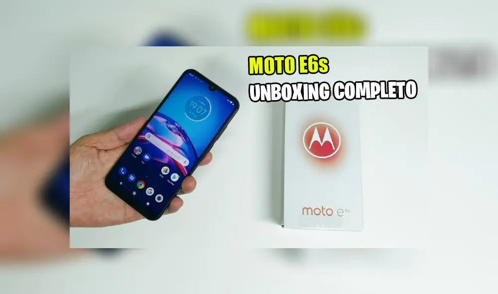 Este es el nuevo Moto E6s, el teléfono económico de la familia de Motorola. Foto: Daniel Robles Este es el nuevo Moto E6s, el teléfono económico de la familia de Motorola. Foto: Daniel Robles