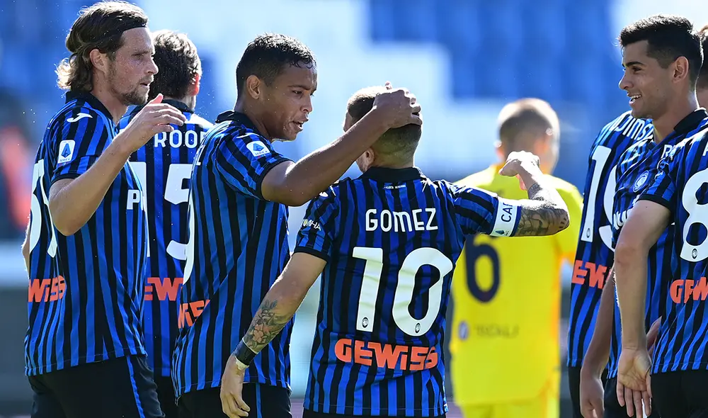 Atalanta y Midtjylland se enfrentan en la primera fecha de la fase de grupos de la Champions League. Foto: AFP