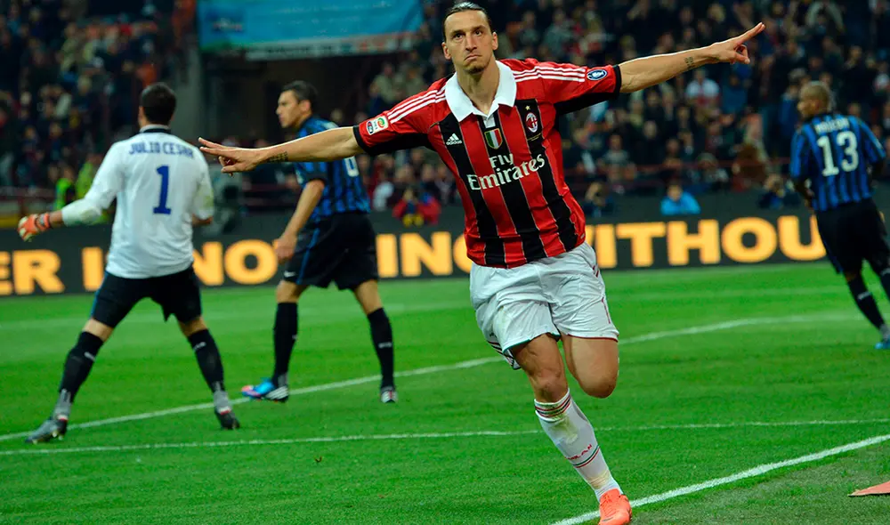 Zlatan Ibrahimovic volverá al AC Milan. (Créditos: AFP)