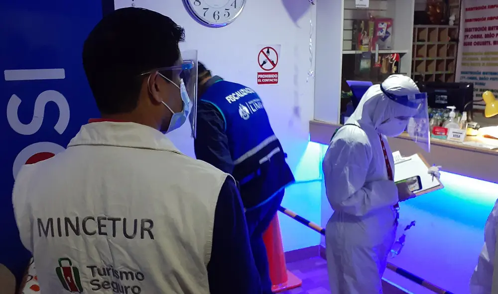 Intervenciones en hospedajes de Cercado de Lima. Foto: Mincetur. Intervenciones en hospedajes de Cercado de Lima. Foto: Mincetur.