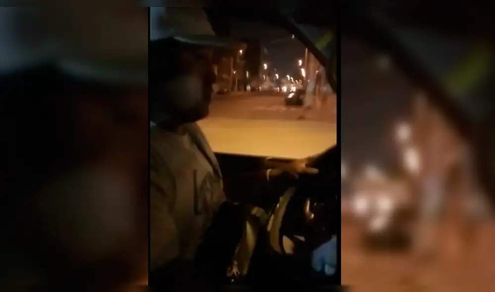 El conductor cubre la ruta a la urbanización Las Brisas en Chiclayo. El conductor cubre la ruta a la urbanización Las Brisas en Chiclayo.