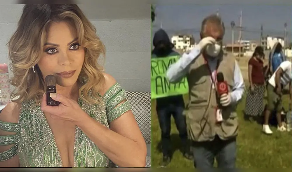 Gisela Valcárcel brinda su apoyo al periodista Gunter Rave. Foto: Archivo Gisela Valcárcel brinda su apoyo al periodista Gunter Rave. Foto: Archivo