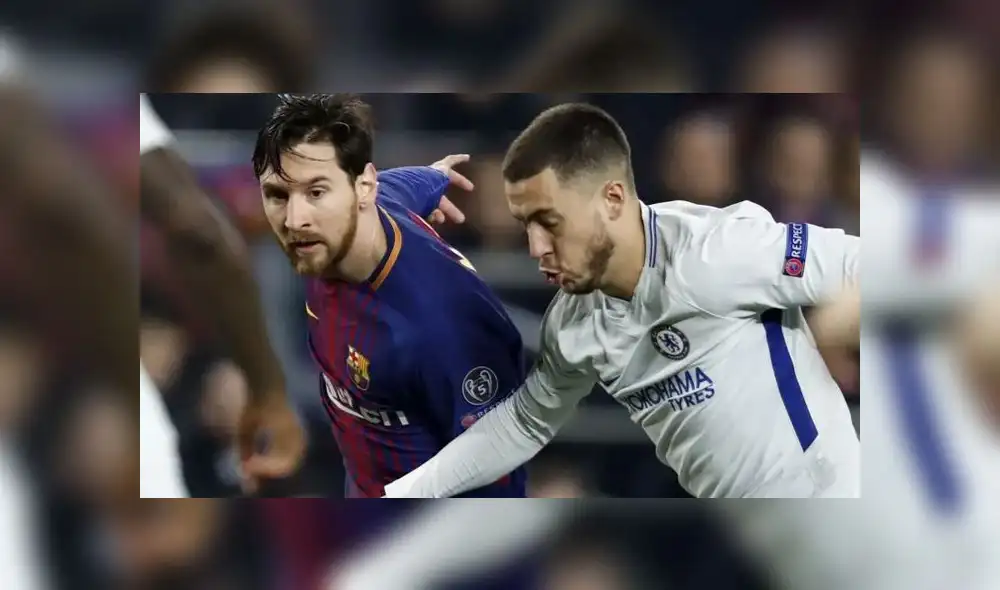 Eden Hazard se declara hincha de Lionel Messi 