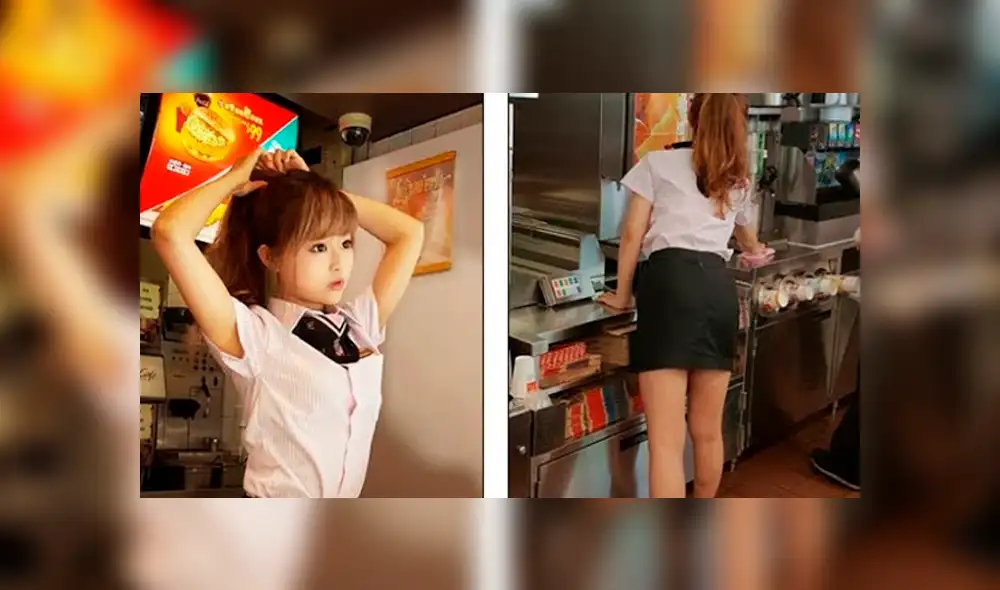 YouTube viral: le piden que sea modelo a vendedora de McDonalds por este detalle [VIDEO]
