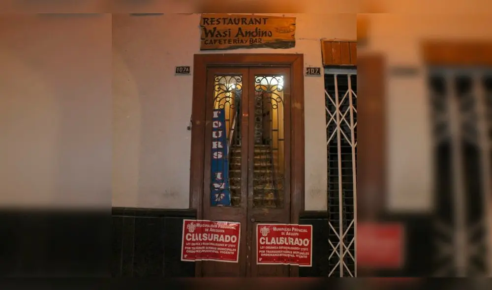 Clausuran restaurantes Arequipa Clausuran restaurantes Arequipa