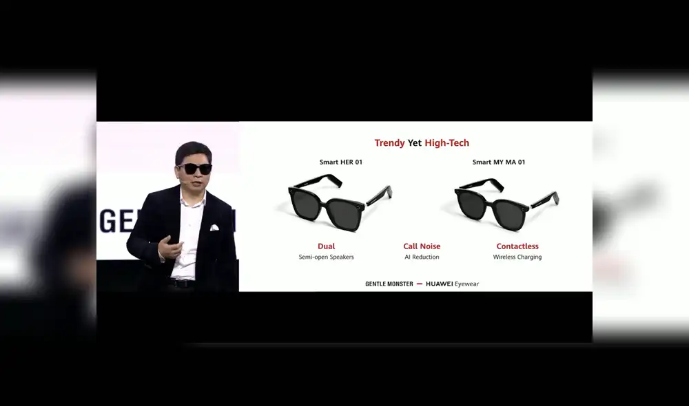 La nueva línea de lentes inteligentes de Huawei tiene características como carga inalámbrica, altavoces y reducción de ruido en llamadas. La nueva línea de lentes inteligentes de Huawei tiene características como carga inalámbrica, altavoces y reducción de ruido en llamadas.