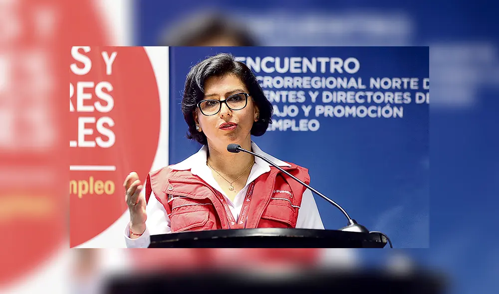 Ente rector. Sylvia Cáceres, titular del Ministerio de Trabajo. Ente rector. Sylvia Cáceres, titular del Ministerio de Trabajo.