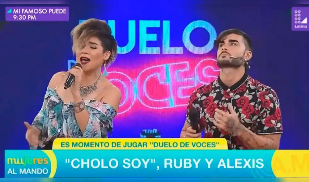 Ruby Palomino opacó a Alexis Descalzo con su potente voz en vivo [VIDEO]