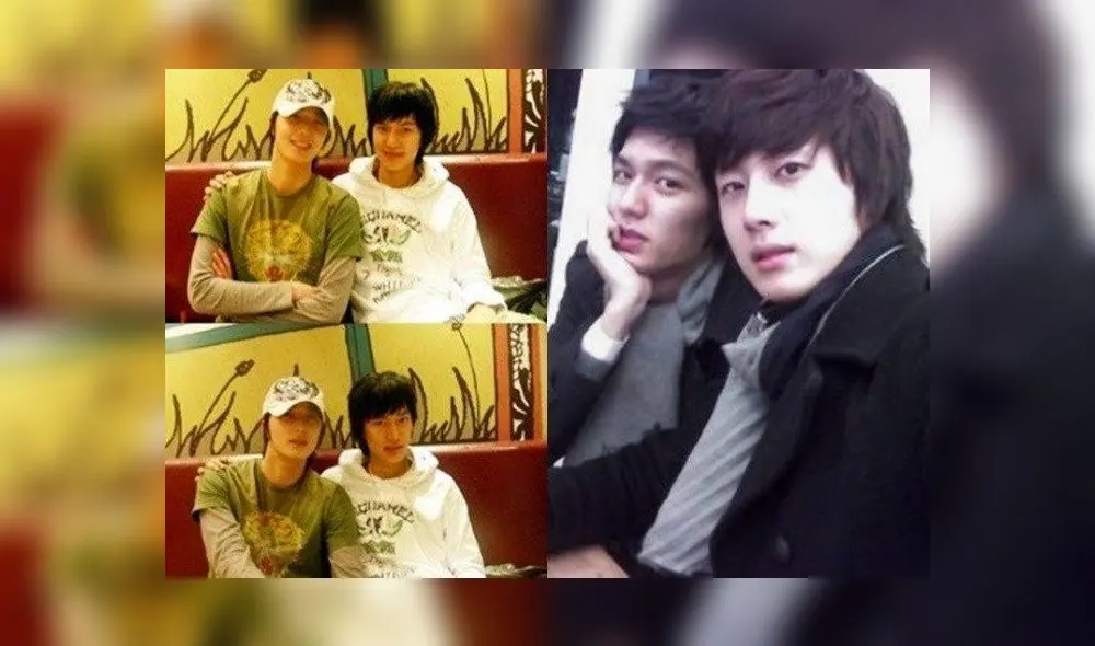 Los actores coreanos Lee Min Ho y Jung Il Woo son amigos desde sus días en la secundaria.