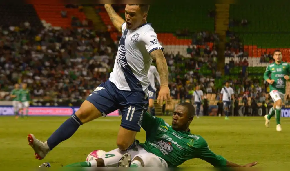 Puebla destrozó 4-0 al León, no jugó Pedro Aquino en la Liga MX [RESUMEN Y GOLES]