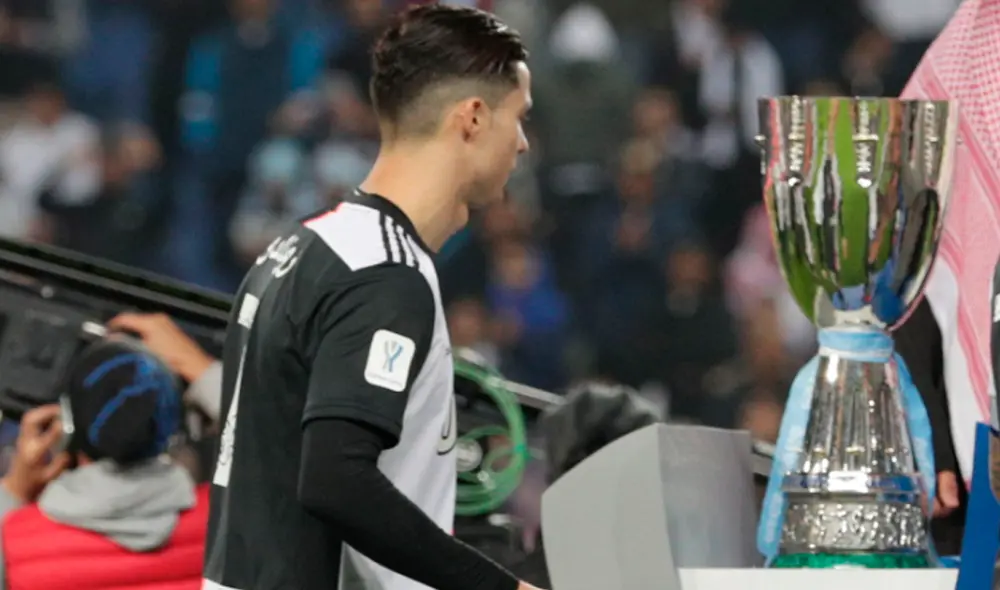 Cristiano Ronaldo quedó muy molesto tras perder la final de la Supercopa de Italia ante la Lazio. | Foto: EFE Cristiano Ronaldo quedó muy molesto tras perder la final de la Supercopa de Italia ante la Lazio. | Foto: EFE