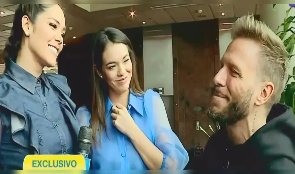 Karen Schwarz y Jazmín Pinedo se emocionan tras oír cantar a Noel Schajris a capella Karen Schwarz y Jazmín Pinedo se emocionan tras oír cantar a Noel Schajris a capella