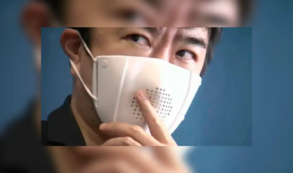 El precio de la mascarilla inteligente es de 40 dólares aproximadamente y primero se venderá en Japón. Foto: Cubasi.