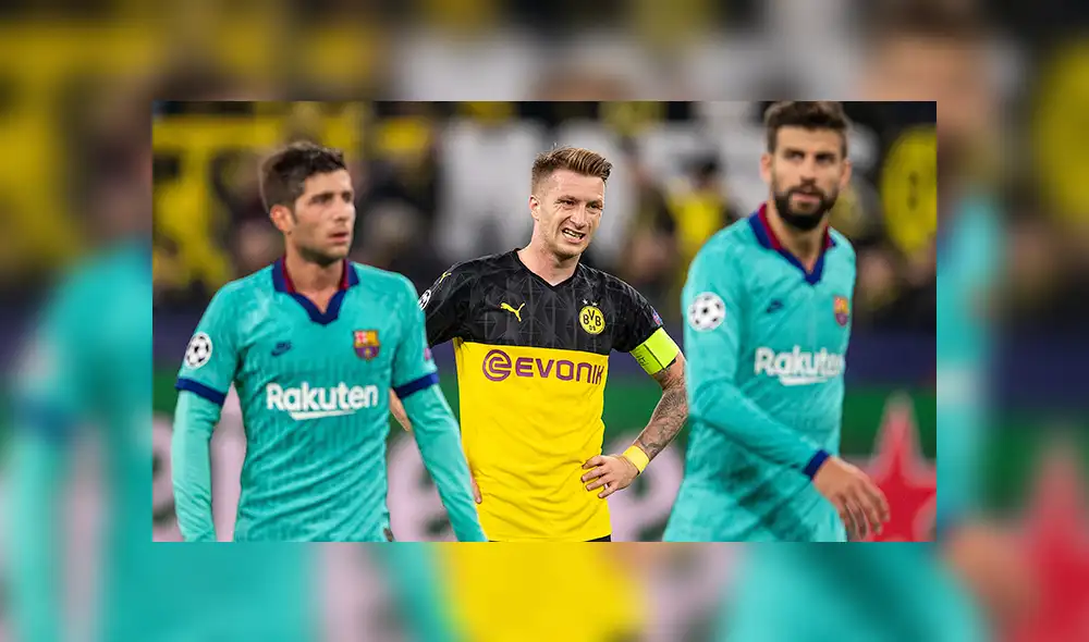 Borussia Dortmund empató 1-1 con Barcelona en condición de local por la Champions League. Borussia Dortmund empató 1-1 con Barcelona en condición de local por la Champions League.