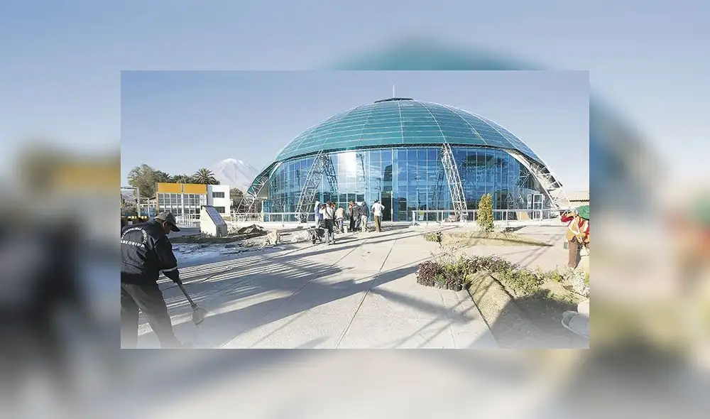 Arequipa: Omar Candia ratifica que desmontará domo verde Arequipa: Omar Candia ratifica que desmontará domo verde