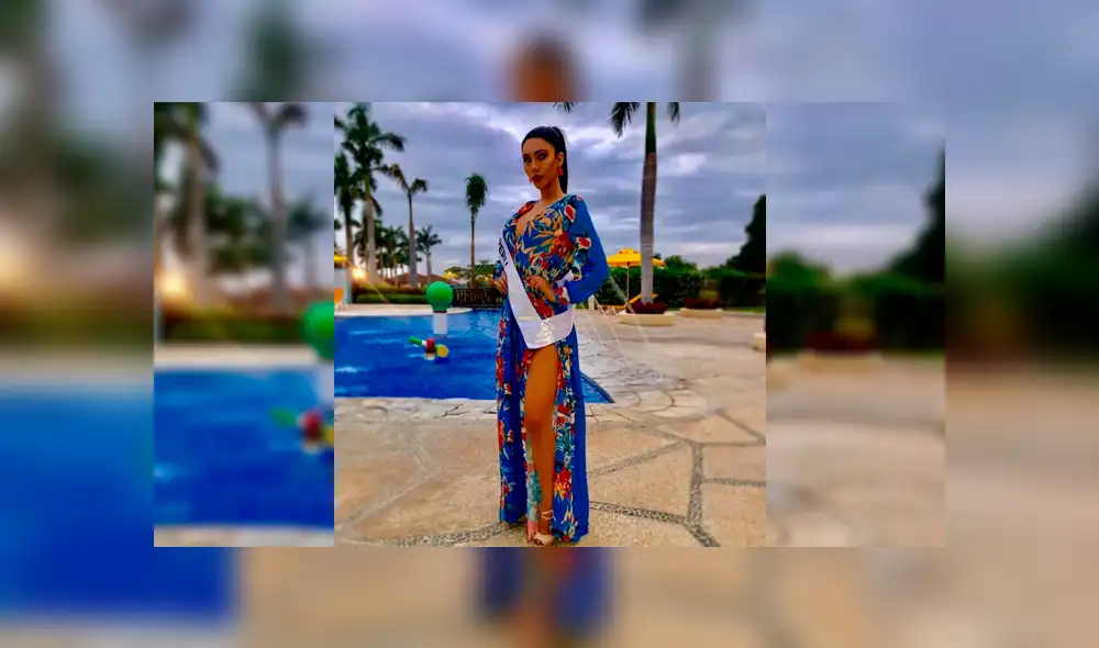 Hermana de Stephanie Valenzuela ganó el título a mejor traje típico en certamen de belleza 