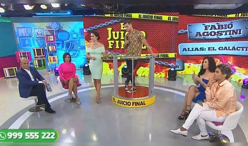 Janet Barboza califica de “canalla” a Fabio Agostini y protagonizan tensa discusión Janet Barboza califica de “canalla” a Fabio Agostini y protagonizan tensa discusión