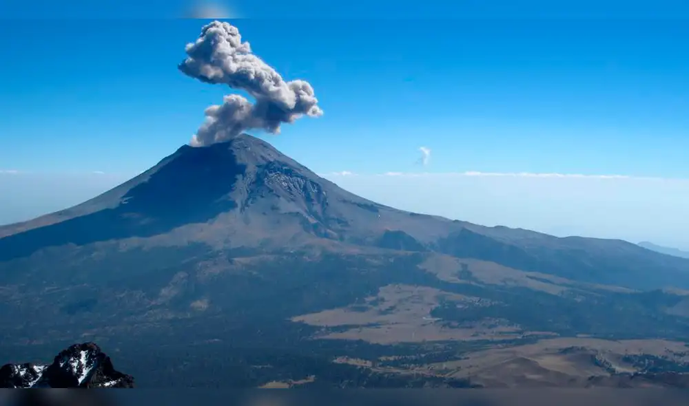 Terremoto en México: pánico por erupción del volcán Popocatépetl [VIDEO]