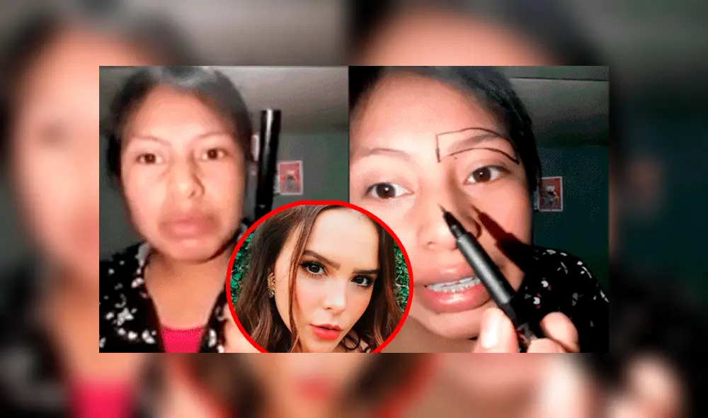 Vía Facebook: quiso lucir como youtuber 'Yuya', se maquilla y terminó haciendo el ridículo