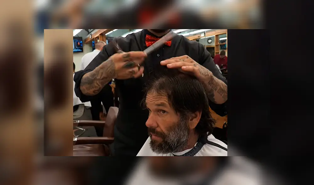 Facebook viral: estilista somete a radical cambio de look a indigente y su renovado aspecto conquista a miles Facebook viral: estilista somete a radical cambio de look a indigente y su renovado aspecto conquista a miles