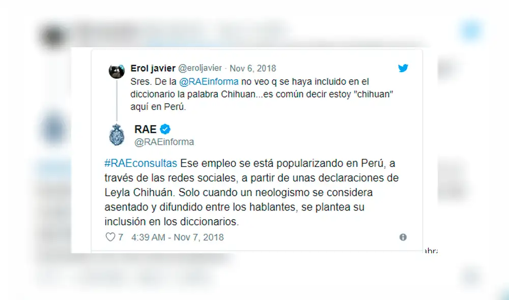Twitter: ¿es verdad que la RAE añadirá la jerga 'estoy chihuán' en sus próximos diccionarios? [FOTOS]