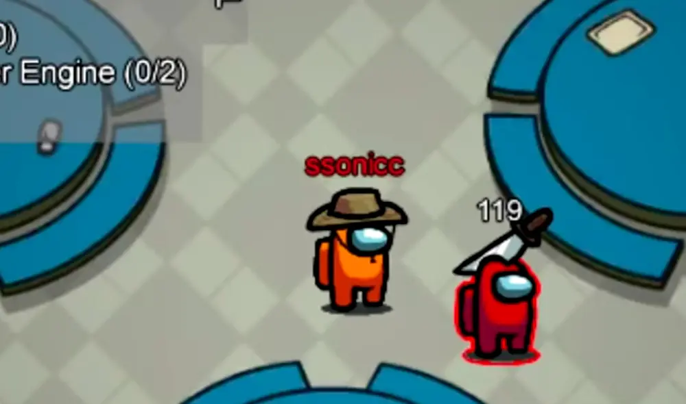 El usuario 119 suele jugar de madrugada y se une a las partidas públicas de Among Us. Foto captura: YouTube