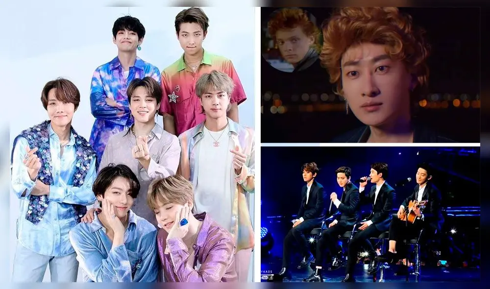K-pop: BTS, SUPER JUNIOR, EXO y otros idols coreanos cantando en español. Crédito: Fotocomposición