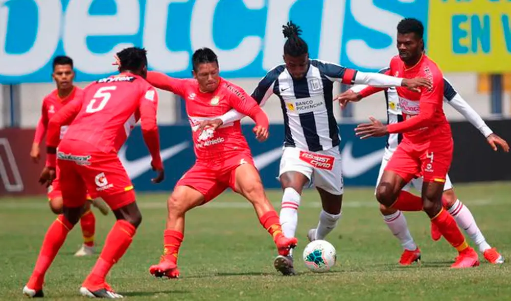 Alianza Lima empató 1-1 con Sport Huancayo. Foto: Prensa Liga 1 Alianza Lima empató 1-1 con Sport Huancayo. Foto: Prensa Liga 1