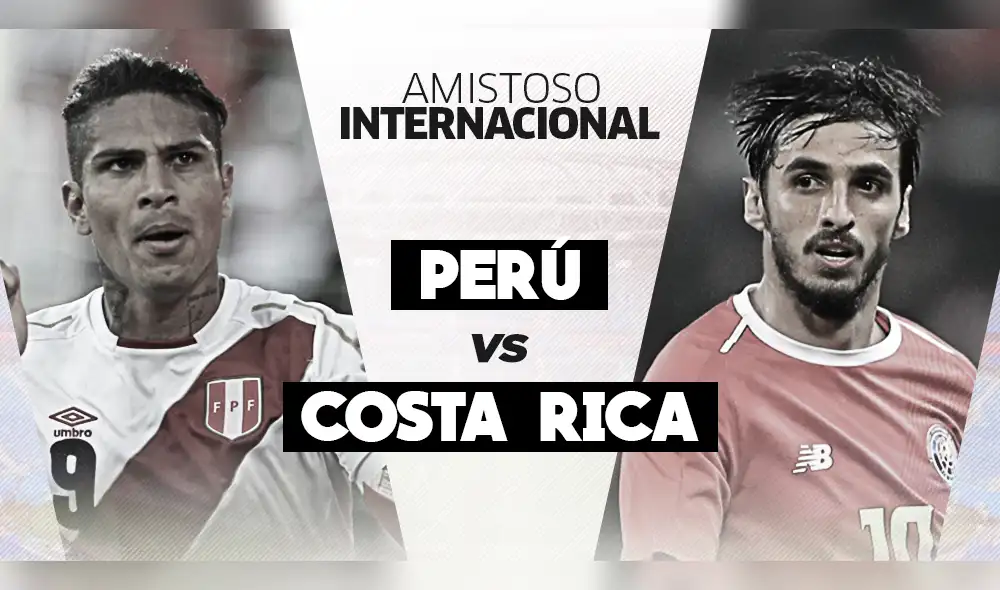 Perú venció 1-0 a Costa Rica en su primer amistoso previo a la Copa América