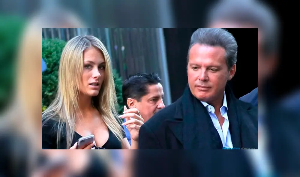 Mollie Gould y Luis Miguel. Foto: Revista ¡HOLA! Mollie Gould y Luis Miguel. Foto: Revista ¡HOLA!