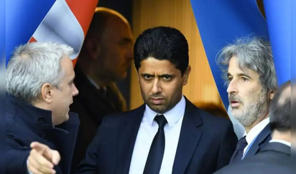 Nasser Al-Khelaïfi es el presidente del PSG desde el 2011. Foto: AFP Nasser Al-Khelaïfi es el presidente del PSG desde el 2011. Foto: AFP