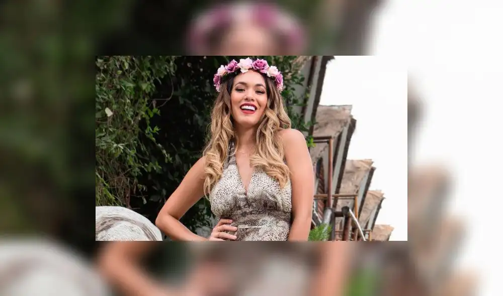 Instagram: Jazmín Pinedo se luce en traje de baño al estilo Baywatch | FOTO 