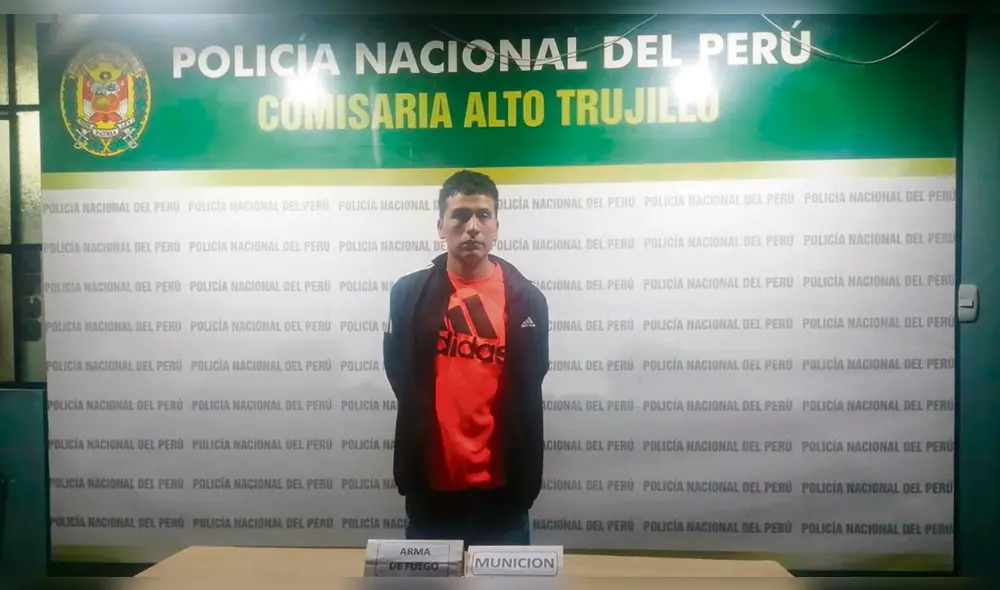 Cayó. Con un revólver escondido entre sus ropas fue capturado José Ruiz, presunto autor del atentado que dejó herido a Robert Huaripata.