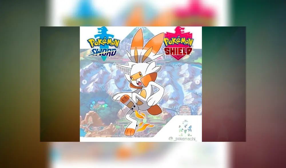 Primera evolución de Scorbunny.