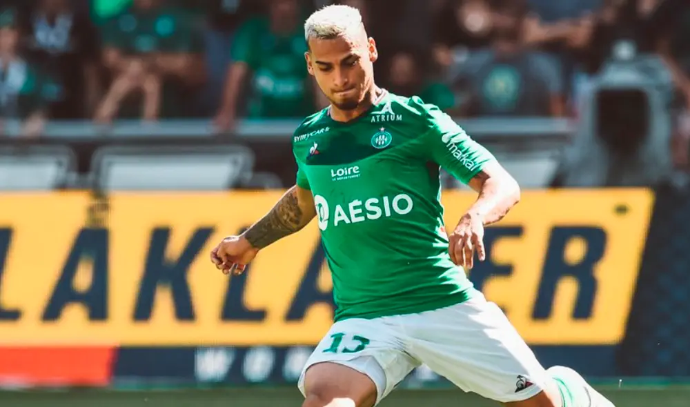 El director técnico del Saint Etienne Ghislain Printant resaltó el partido que el 'genio' desarrolló en la derrota de su equipo por la Europa League.