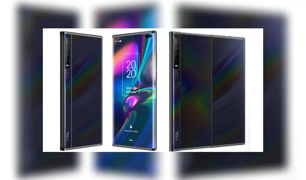 TLC estaría trabajando en este móvil con pantalla enrollable. [Foto: CNET]