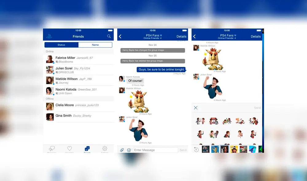 PlayStation Messages: para chatear con tus amigos sin usar el mando para escribir.
