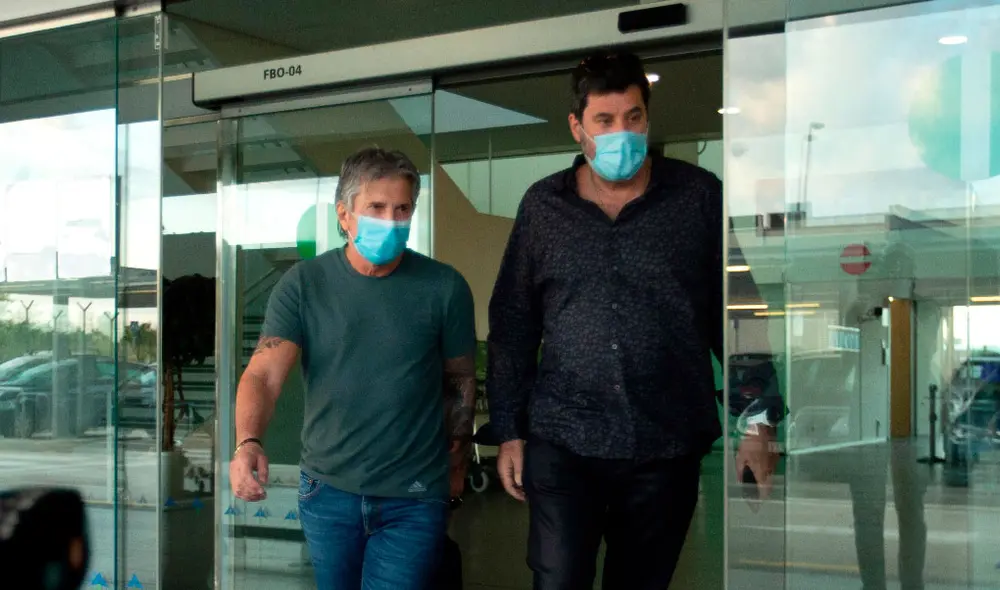 Jorge Messi, abogado y padre de Lionel, se reunió con el presidente del FC Barcelona. Foto: EFE Jorge Messi, abogado y padre de Lionel, se reunió con el presidente del FC Barcelona. Foto: EFE