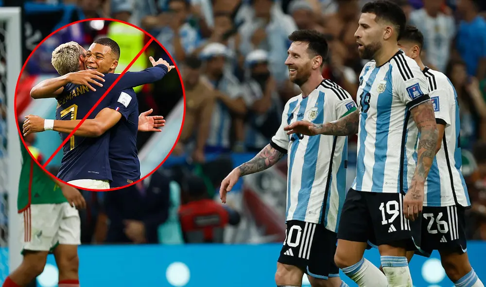 Francia es uno de los posibles rivales de Argentina en octavos de final si la Albiceleste clasifica. Foto: composición/EFE Francia es uno de los posibles rivales de Argentina en octavos de final si la Albiceleste clasifica. Foto: composición/EFE