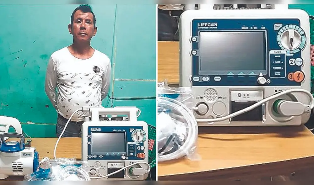 Tumbes. El hombre llevaba los equipos al canal internacional de Aguas Verdes.