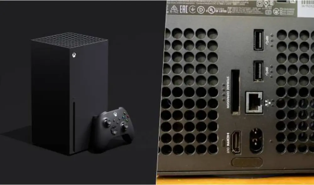 Los patrones que acompañan a los puertos de entrada en la parte posterior de la Xbox Series X ayudará a personas ciegas con el cableado. Foto: as.com