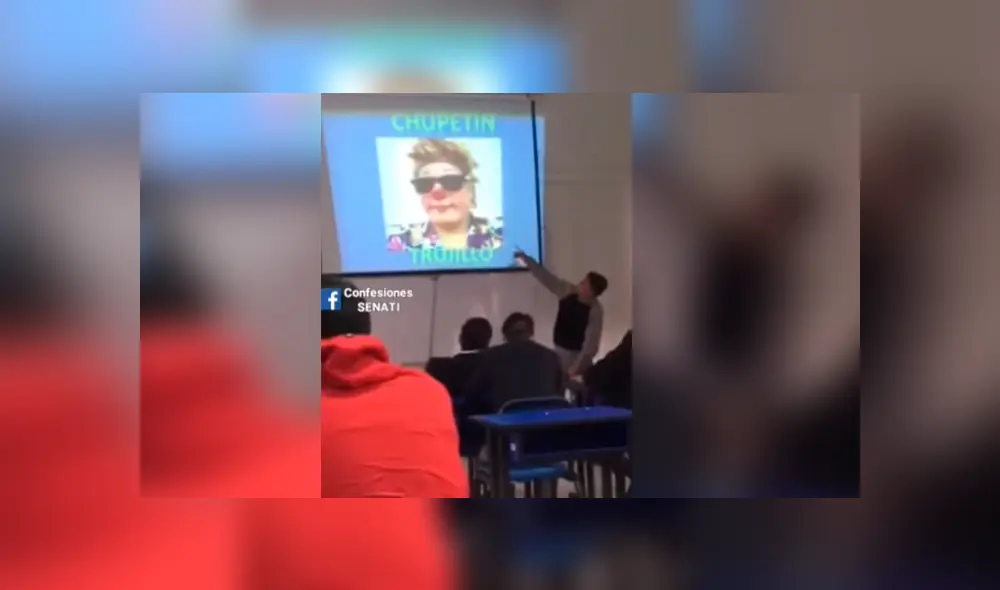 Facebook viral: Alumno peruano expone sobre 'Chupetín Trujillo' en clase y profesor lo desaprueba [VIDEO]