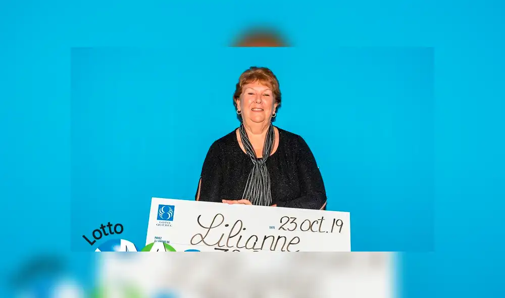 La mujer durmió con su bolso puesto en donde estaba el ticket ganador y pidió que nadie lo toque. Foto: captura La mujer durmió con su bolso puesto en donde estaba el ticket ganador y pidió que nadie lo toque. Foto: captura