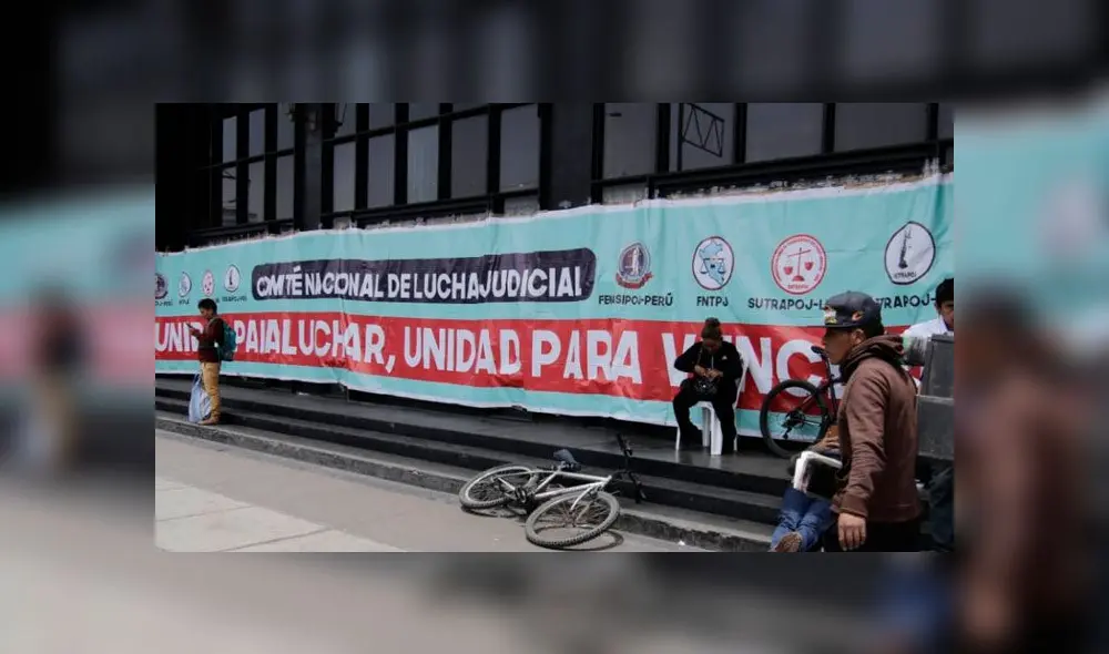 Protesta indefinida PJ Protesta indefinida PJ