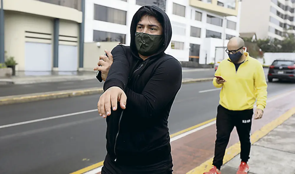 hombres corriendo deporte miraflores