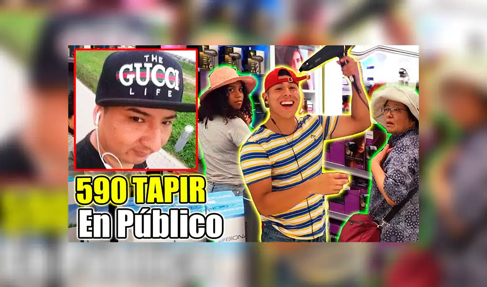 YouTube viral: peruano canta tema 'Tapir 590' por calles de Lima y así reaccionan los peatones [VIDEO] 