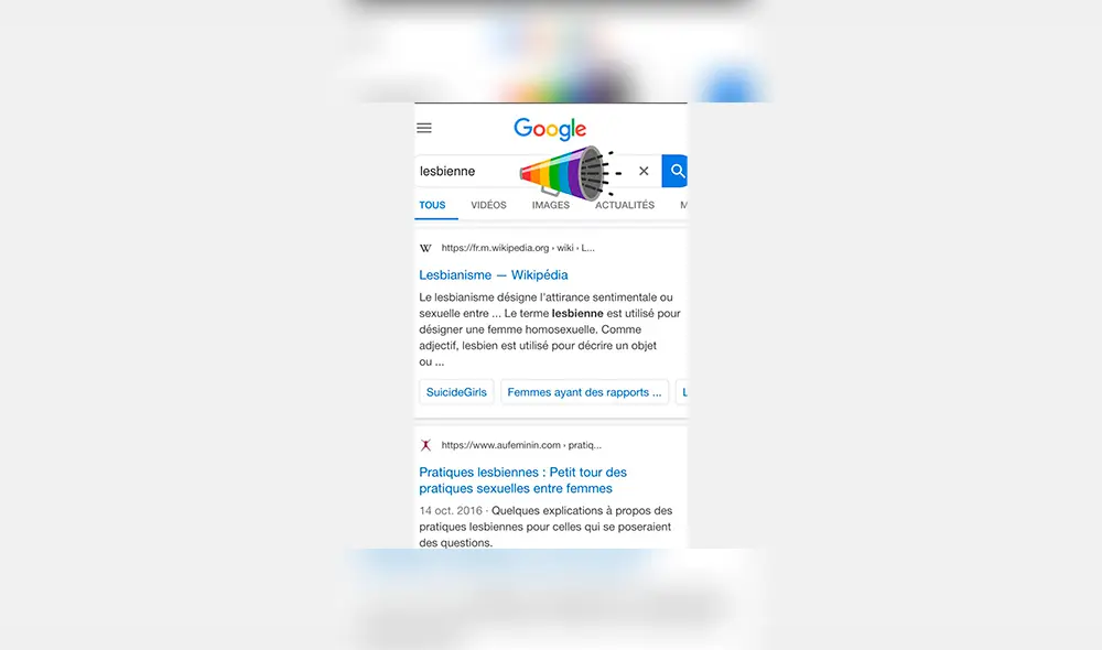 Google LGTB Lesbianas Google LGTB Lesbianas